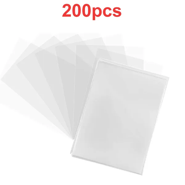 Pack of 200 clear soft penny sleeves